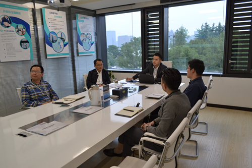 熱烈歡迎中科院賀軍輝教授蒞臨創(chuàng)綠家指導！