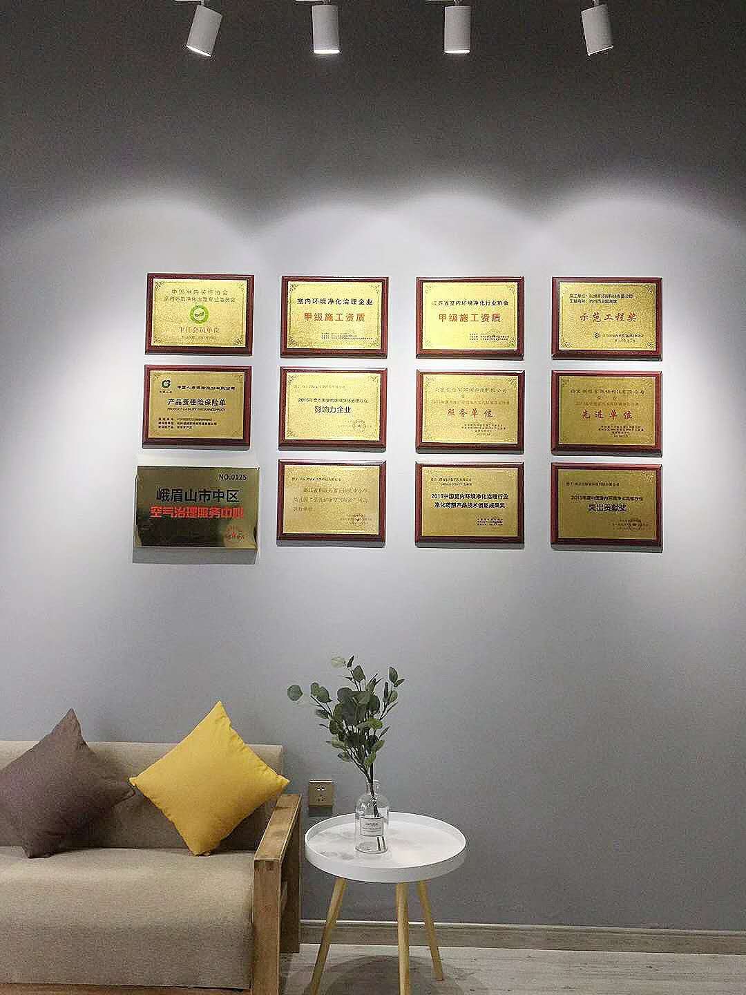 熱烈祝賀創(chuàng)綠家空氣治理峨眉山服務中心新落成！