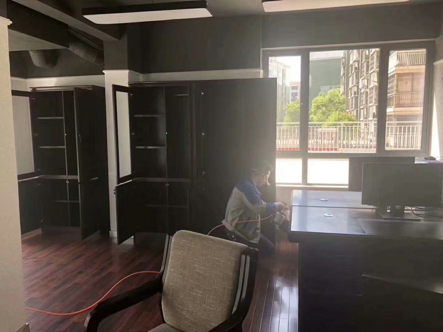 區(qū)政府政務中心室內空氣治理