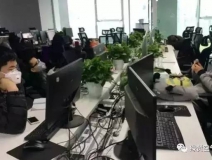 成都一公司邊裝修邊辦公，裝修味道嗆人 員工戴防毒面具辦公