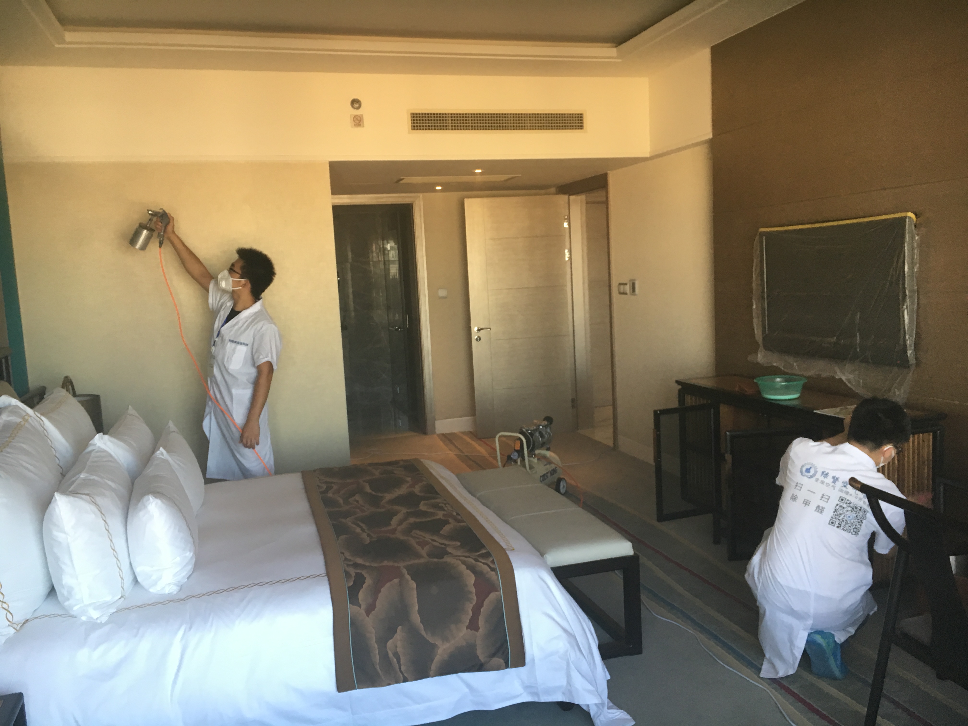 預(yù)約除甲醛公司進行上門甲醛治理，一點都不難！